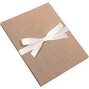 Album fotograficzny Goldbuch Leporello – ciepły styl maple, lino, 15x19 cm