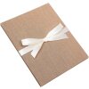 Album fotograficzny Goldbuch Leporello – ciepły styl maple, lino, 15x19 cm