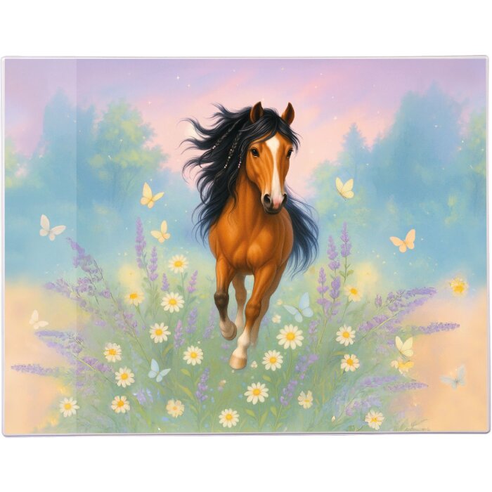 Podkład do pisania Goldbuch Wiesenglück 49x38 cm – wyjmowalny, do malowania i pisania dla dzieci