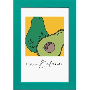 Ramka na zdjęcia Goldbuch Lunaro 10x15 cm, zielona, z...