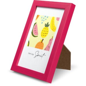 Ramka na zdjęcia Goldbuch Lunaro 10x15 cm, różowa z szkłem normalnym