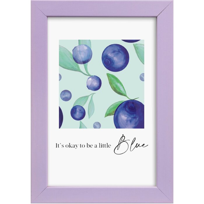 Ramka na zdjęcia Goldbuch Lunaro 10x15 cm – delikatny fiolet z szkłem normalnym