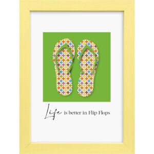 Rama na zdjęcia Goldbuch Lunaro żółta 13x18 cm z szkłem normalnym