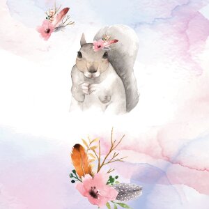 Torebka na prezenty z jaskółką 35x11 cm, z daszkiem z wełny, z lakierowanego kartonu – Goldbuch