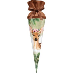 Torba na prezent z jeleniątkiem Goldbuch, 35x11 cm, z zamkiem z wełny