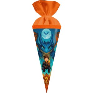 Goldbuch Drachenfreund 50 cm rund, lackierter Karton mit Filzverschluss