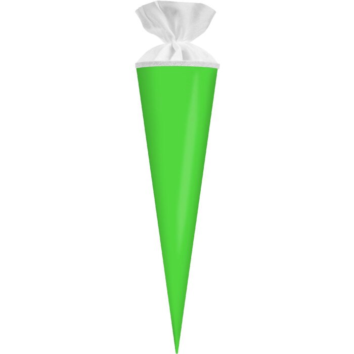 Torba szkolna na prezenty z szylkiem neonowo-zielonym 19x70 cm – Goldbuch