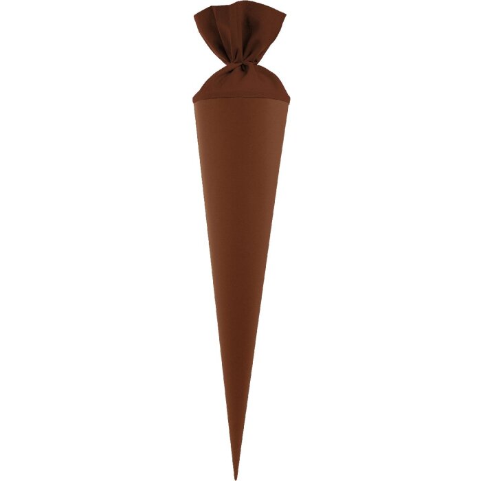 Torba szkolna Goldbuch z wełnianym zapięciem czekoladowym 19x70 cm