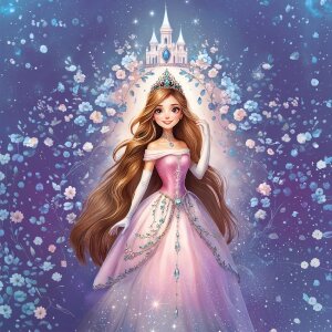 Torba na szkołę Goldbuch „Księżniczka Błysk Gwiazd” 85x19 cm