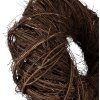 Clayre & Eef Deko Kranz Rattan Braun Ø 50x13 cm rustikal für Tür Wand Tisch Deko