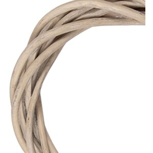 Clayre & Eef 6RO0603XXS Rattankranz Braun Ø 10x2 cm