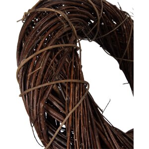 Clayre & Eef 6RO0605M Dekorationskranz Braun Ø...