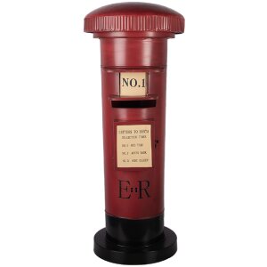 Clayre & Eef 5Y1408 Briefkasten Ø 36x86 cm...