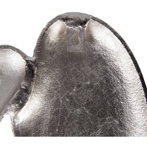 Clayre & Eef 6AL0074 Wanddekoration Engelsflügel Herz silber 46 cm