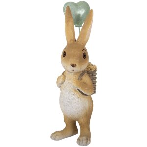 Figurka królika Clayre & Eef, 7x5x17 cm,...