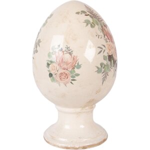 Dekoracja w kształcie jaja z ceramiki,...