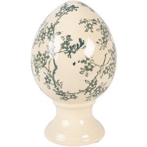Figurka w kształcie jaja na podstawce –...
