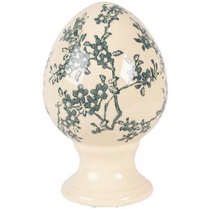 Dekoracja ceramiczna w kształcie jaja...