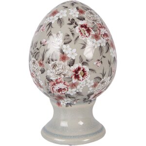 Dekoracja w kształcie jaja z podstawką, Ø 9x14 cm...