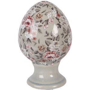 Dekoracja w kształcie jaja z podstawką, Ø 9x14 cm...