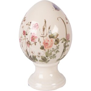 Dekoracja w kształcie jaja na podstawce Ø12x19 cm,...