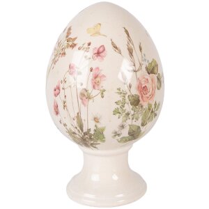 Dekoracja w kształcie jaja na podstawce –...