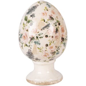 Dekoracyjne jajko ceramiczne Clayre & Eef,...