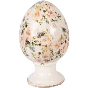 Dekoracyjne jajko ceramiczne Clayre & Eef,...