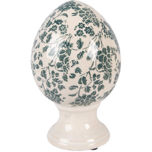 Dekoracja w kształcie jaja na podstawce Ø 12x19...
