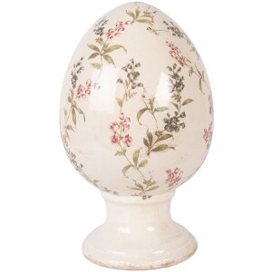 Dekoracja w kształcie jajka z ceramiki...