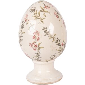 Dekoracja w kształcie jajka z ceramiki...