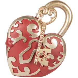 Dekoracja wisząca w kształcie serca z kluczem,...
