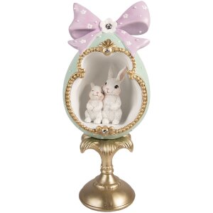 Dekoracja w kształcie jaja z królikiem Clayre...