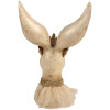 Dekoracja wisząca królik beżowo-złoty, 19x16x29 cm, Clayre & Eef