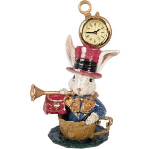 Dekoracja wisząca „Królik z zegarem”...