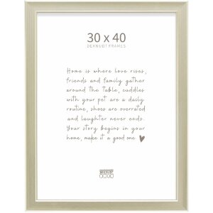 Deknudt Ramka na zdjęcia S244 srebrna 30x40 cm