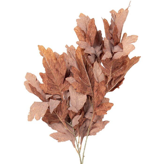 Dekoracja wisząca Clayre & Eef – gałąź w odcieniach brązu i zieleni 15x22x104 cm