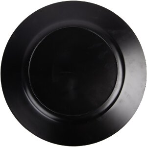 Stolik do ozdób wielkanocnych Ø 33x1 cm – biały z różowymi akcentami