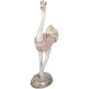 Dekoracja wisząca w kształcie bukietu „Bukiet” Clayre & Eef – biel z odcieniami różu, 23x11x41 cm