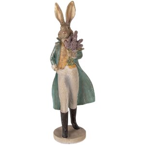 Dekoracja w kształcie królika – złoty...