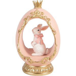 Dekoracja w kształcie jaja z królikiem –...