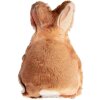 Poduszka w kształcie królika Clayre & Eef, brązowo-biała, 13x5x22 cm