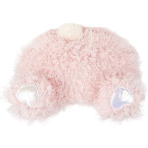 Poduszka w kształcie królika Clayre & Eef, 38x14x27 cm, różowo-biała