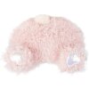 Poduszka w kształcie królika Clayre & Eef, 38x14x27 cm, różowo-biała