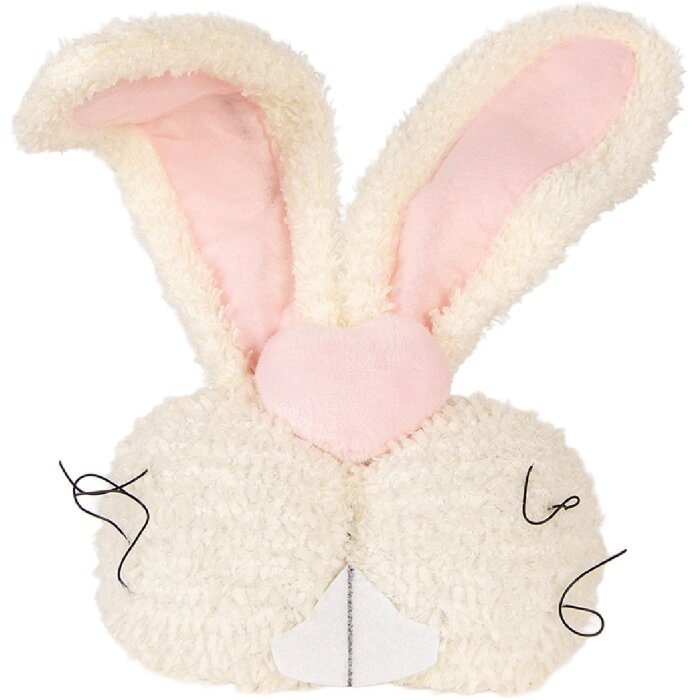 Poduszka zajączek Clayre & Eef, beżowo-różowa, 18x10x35 cm