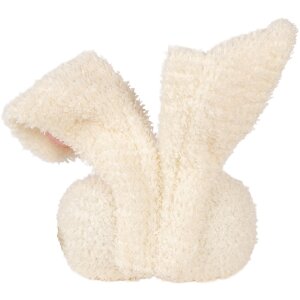 Poduszka zajączek Clayre & Eef, beżowo-różowa, 18x10x35 cm