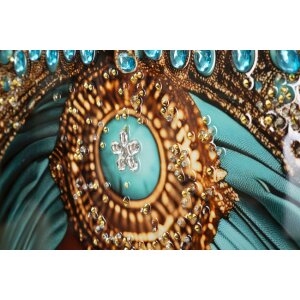 Obraz na płótnie MAYA z ramem 50x3,5x100 cm – Mauro Ferretti