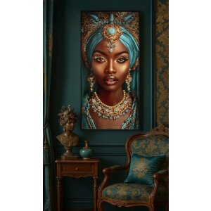 Obraz na płótnie MAYA z ramem 50x3,5x100 cm – Mauro Ferretti