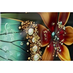 Obraz na ścianę Mauro Ferretti "Motyl" – płótno z ramą 70x100 cm