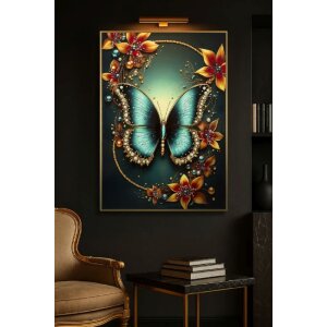 Obraz na ścianę Mauro Ferretti "Motyl" – płótno z ramą 70x100 cm